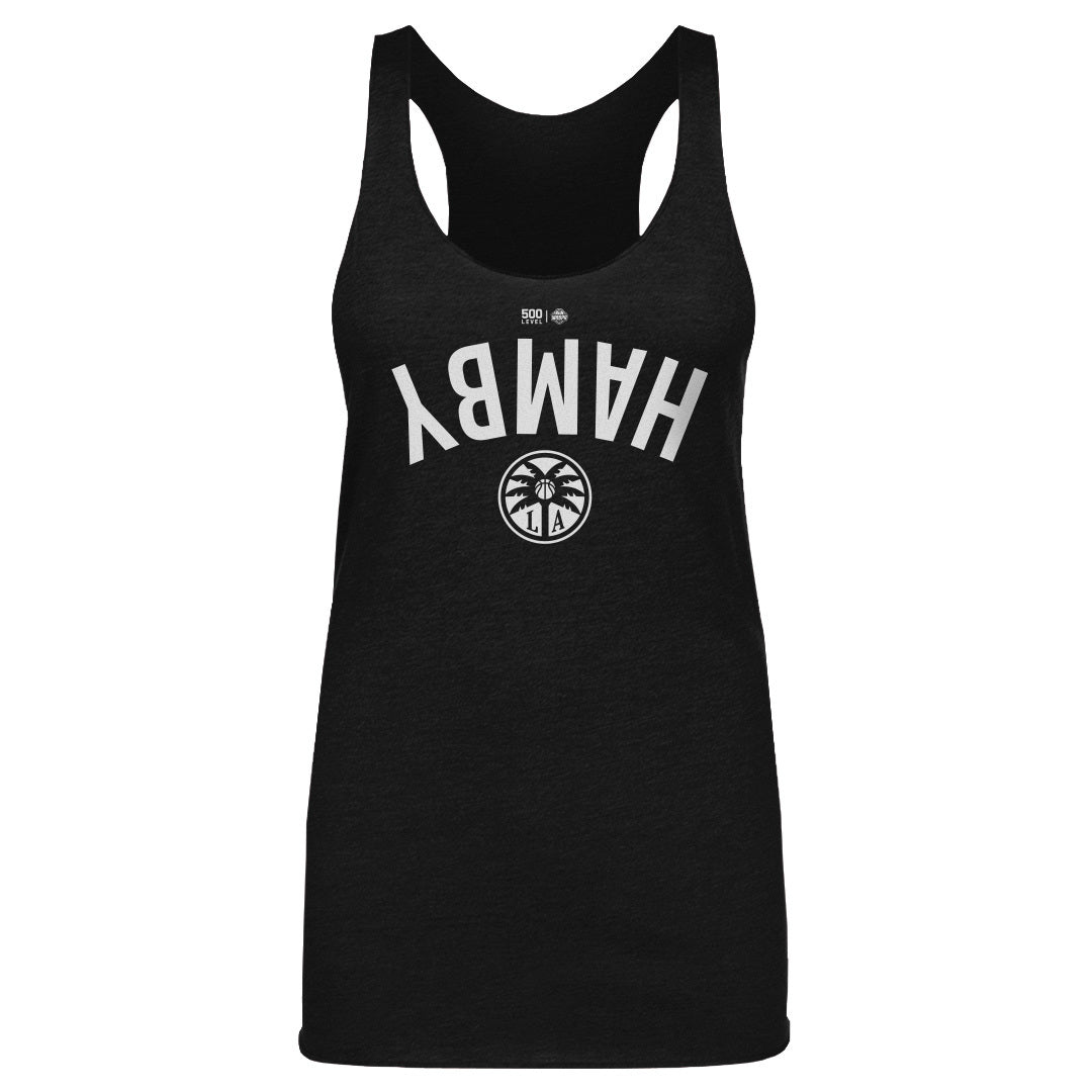 Dearica Hamby Los Angeles Sparks Invert WHT