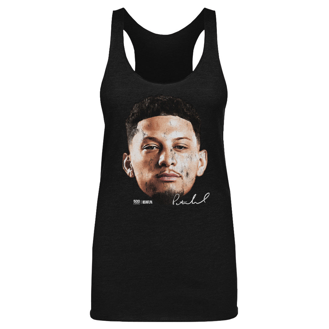 Patrick Mahomes Kansas City Vintage Head WHT