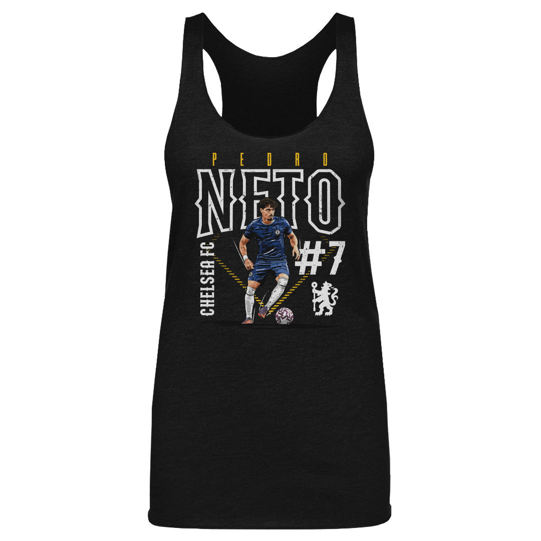 Pedro Neto Chelsea FC Outline Number WHT