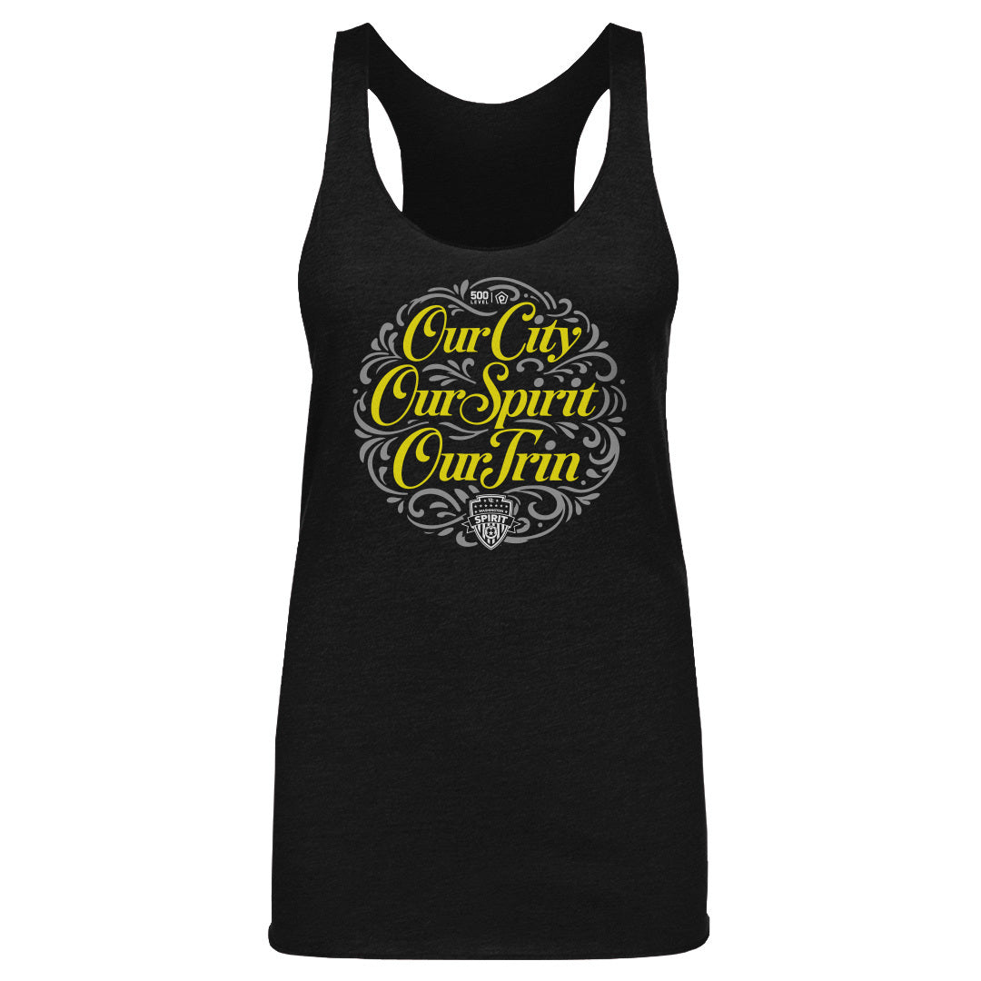 Trinity Rodman Washington Spirit Our City Script WHT