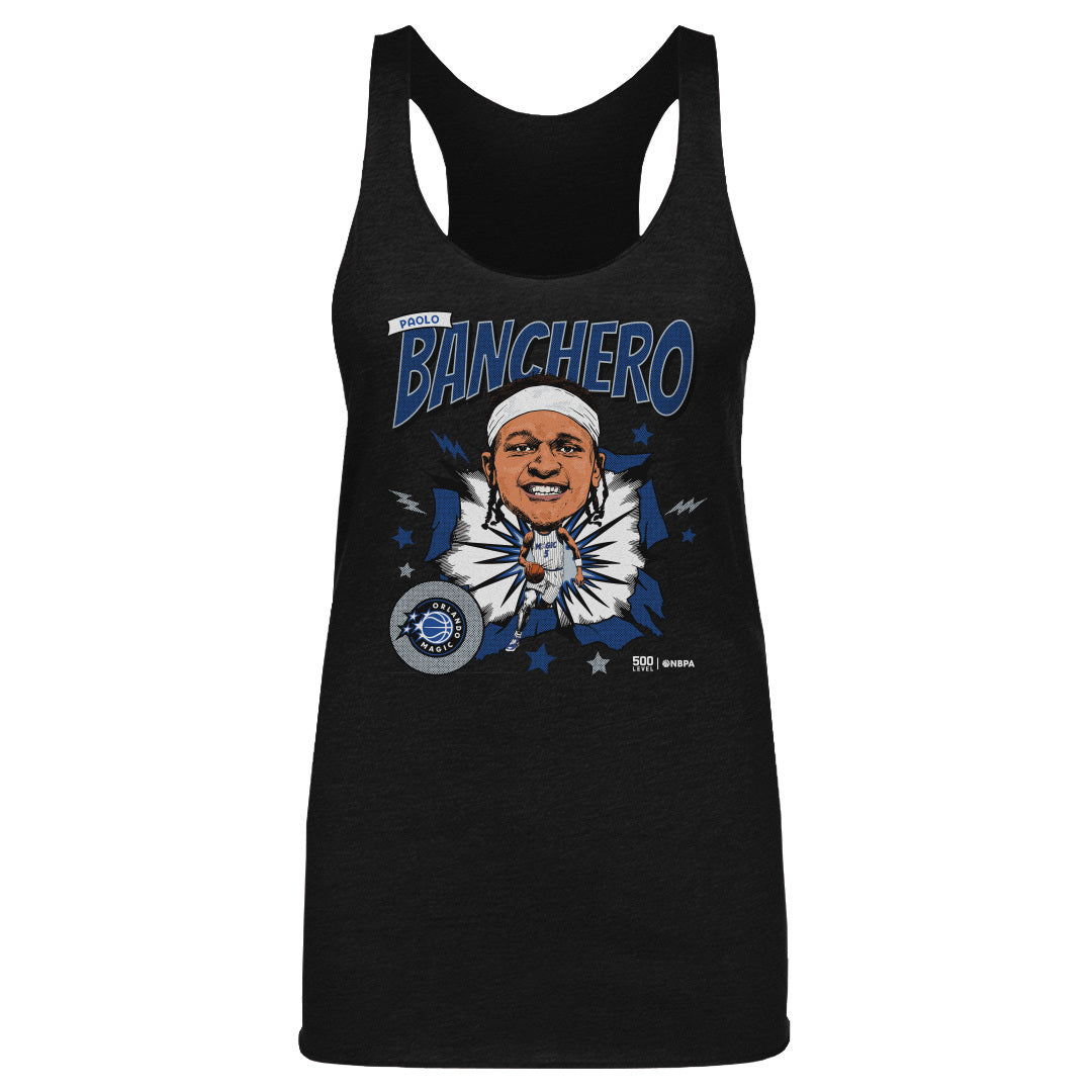 Paolo Banchero Orlando Magic Caricature WHT