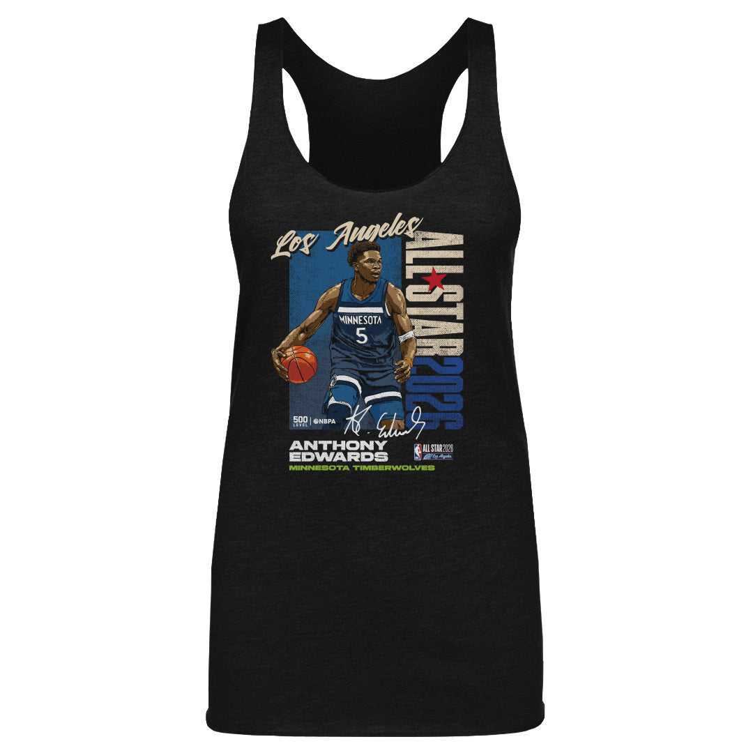 Anthony Edwards Minnesota Timberwolves 2026 NBA All-Star Vertical WHT