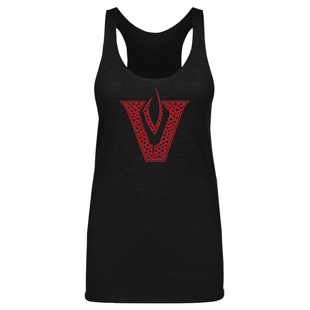 Vandegrift Crown Trio Valentines Heart Logo WHT