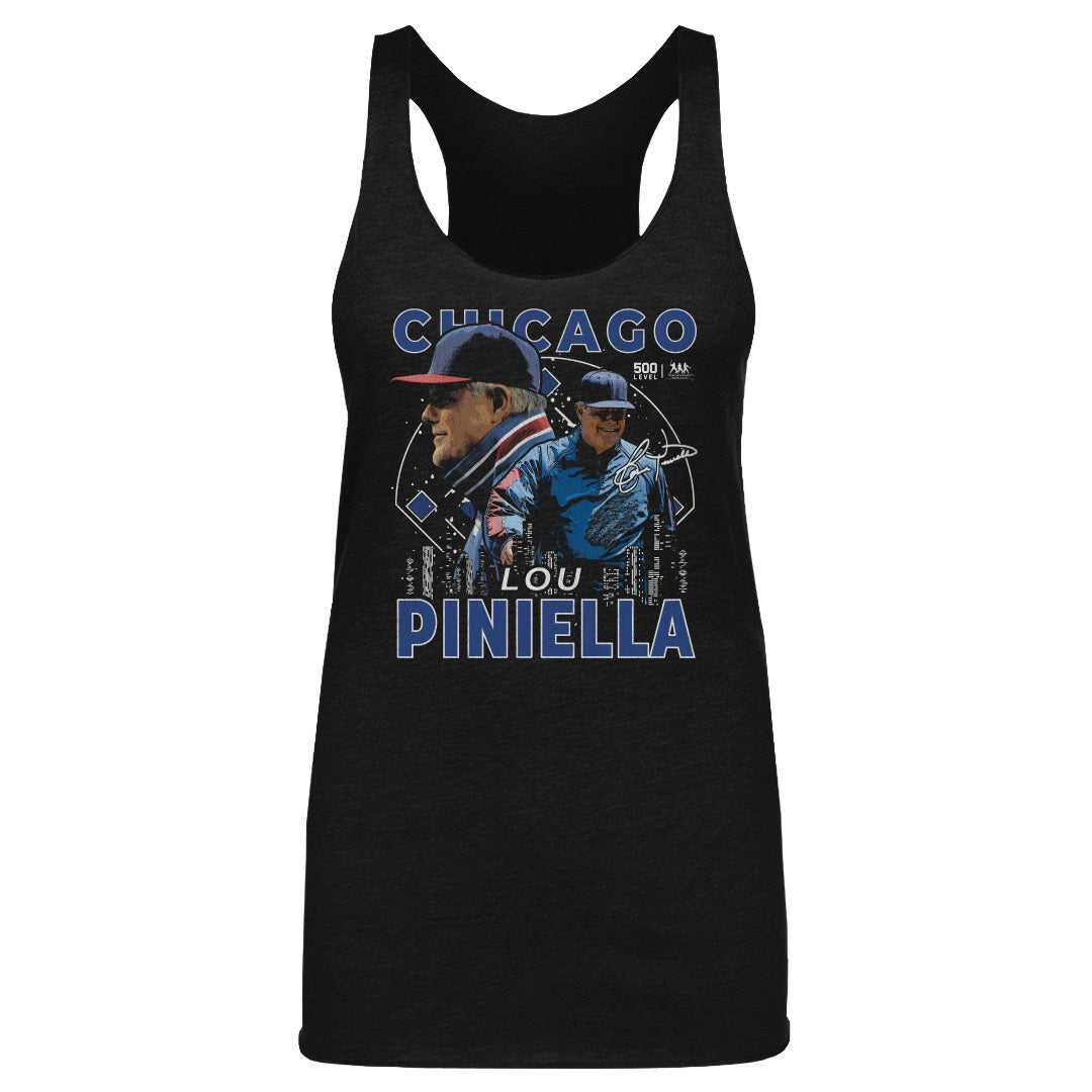 Lou Piniella Chicago C Gritty WHT