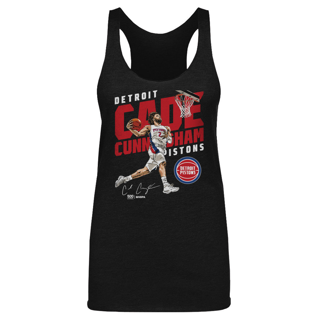 Cade Cunningham Detroit Pistons Slam WHT