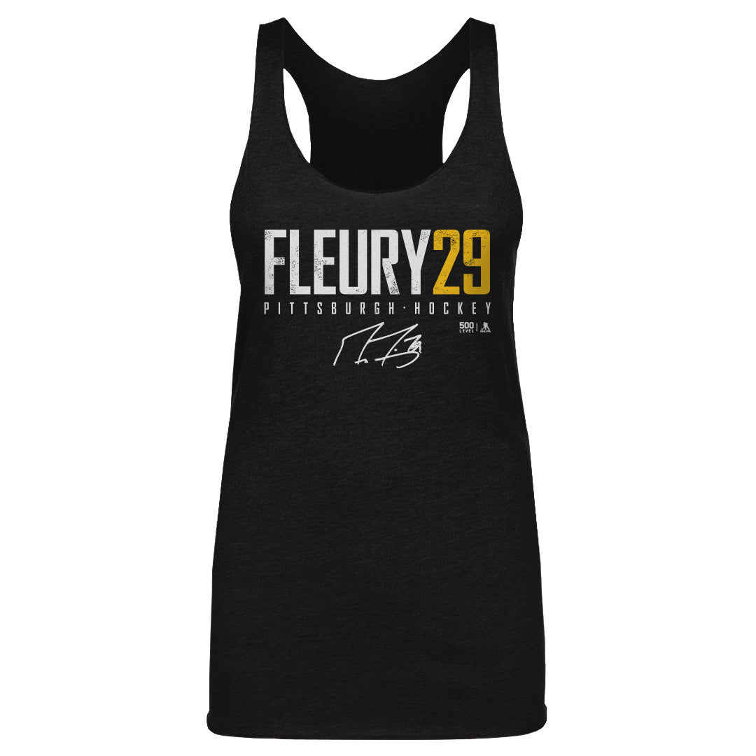 Marc-Andre Fleury Pittsburgh Elite WHT