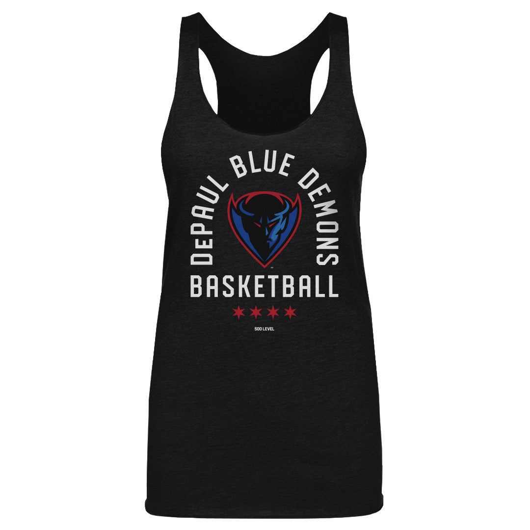 DePaul Blue Demons Basketball Arc WHT