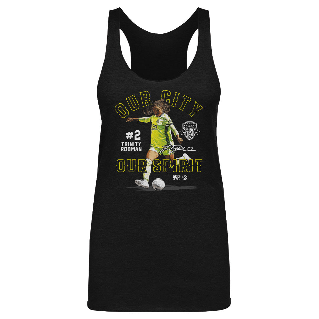 Trinity Rodman Washington Spirit Our City Our Spirit WHT