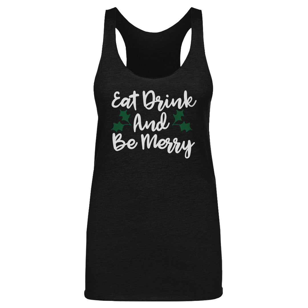 Christmas Eat Drink And Be Merry WHT