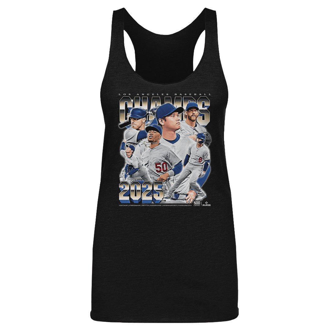 Los Angeles D Baseball 2025 Champs Vintage WHT