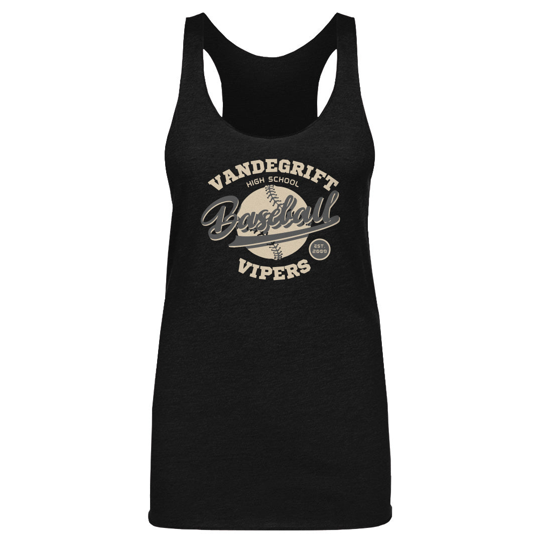 Vandegrift Crown Trio Baseball Script WHT