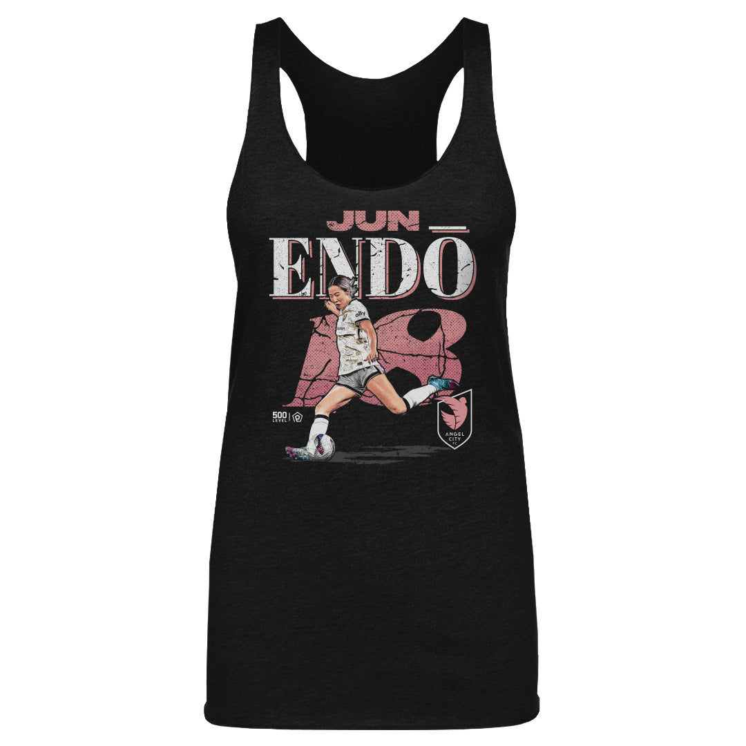 Jun Endo Angel City FC Cracked Number WHT