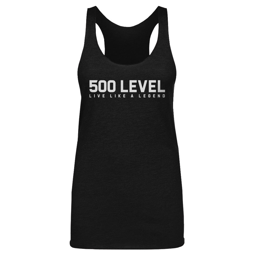 500 LEVEL Wordmark WHT