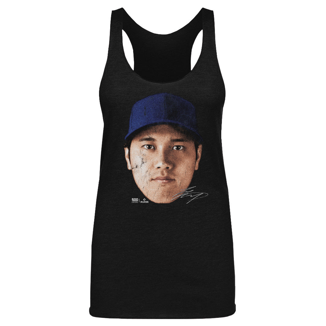 Shohei Ohtani Los Angeles D Vintage Head WHT