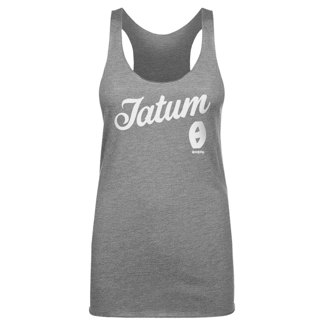 Jayson Tatum Boston Script WHT