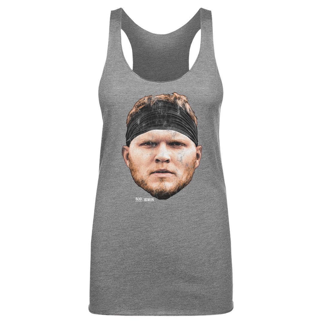 Aidan Hutchinson Detroit Vintage Head WHT