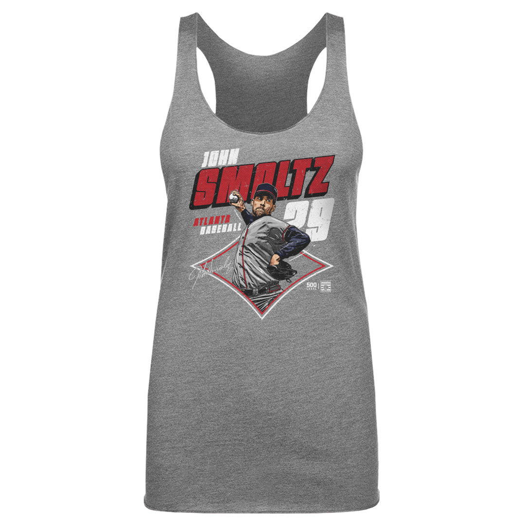 John Smoltz Atlanta Diamond WHT