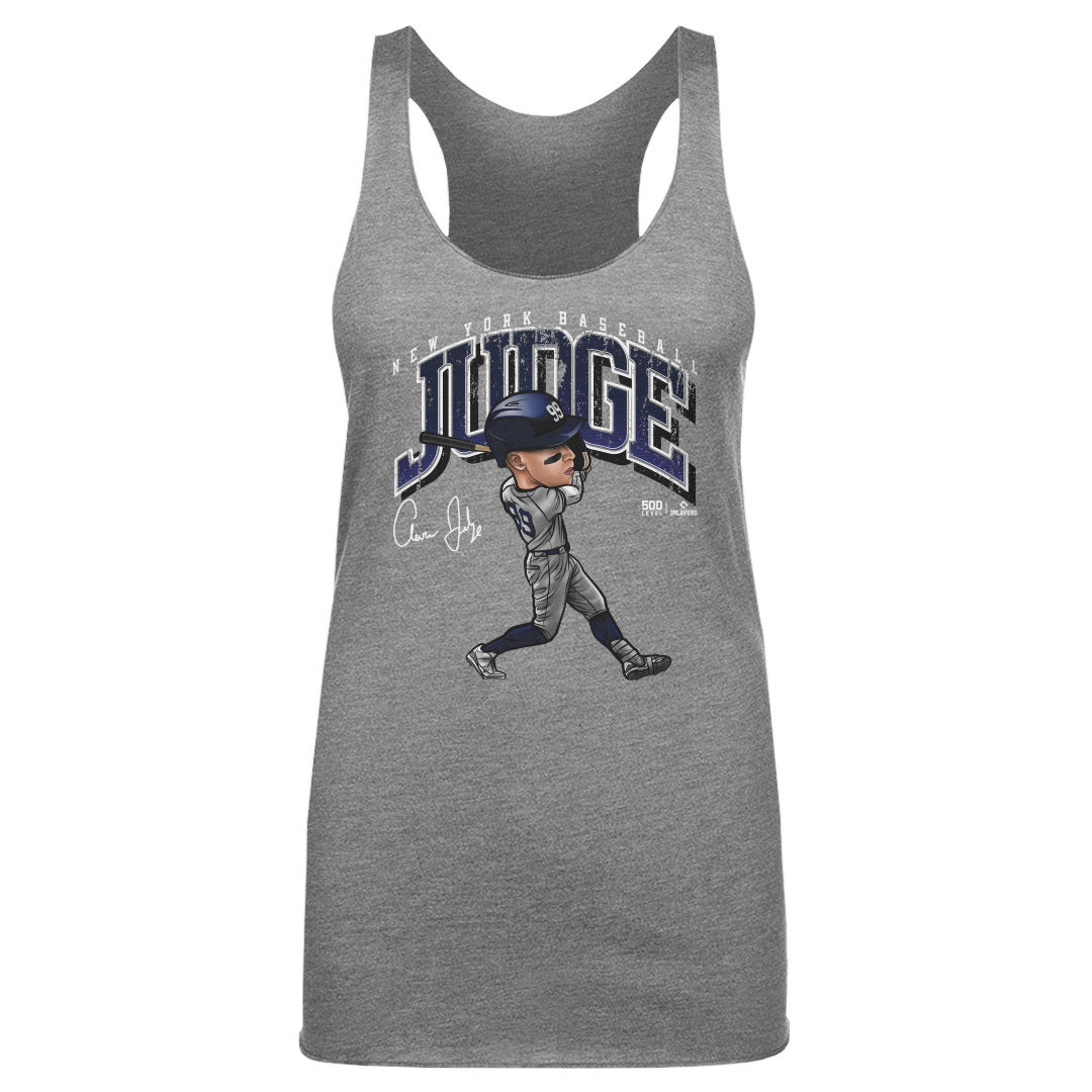 Aaron Judge New York Y Cartoon WHT