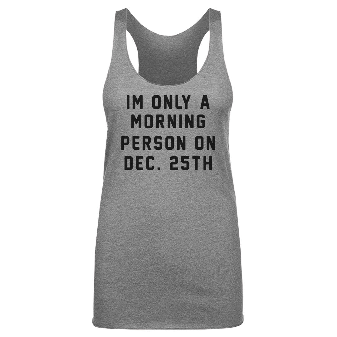 Christmas Morning Person On Christmas