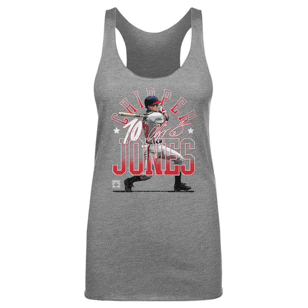 Chipper Jones Atlanta Arch WHT