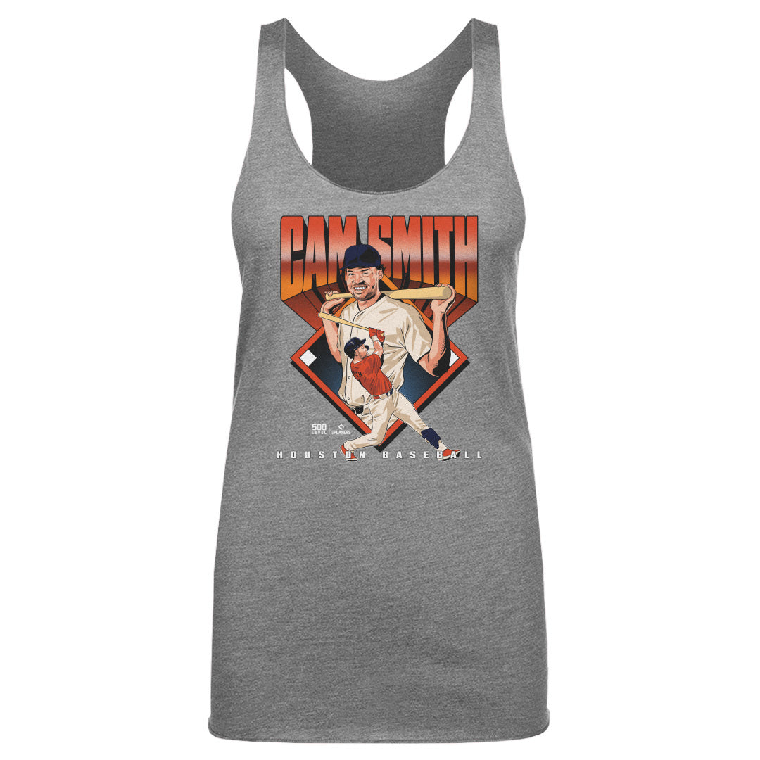 Cam Smith Houston Baseball Diamond WHT