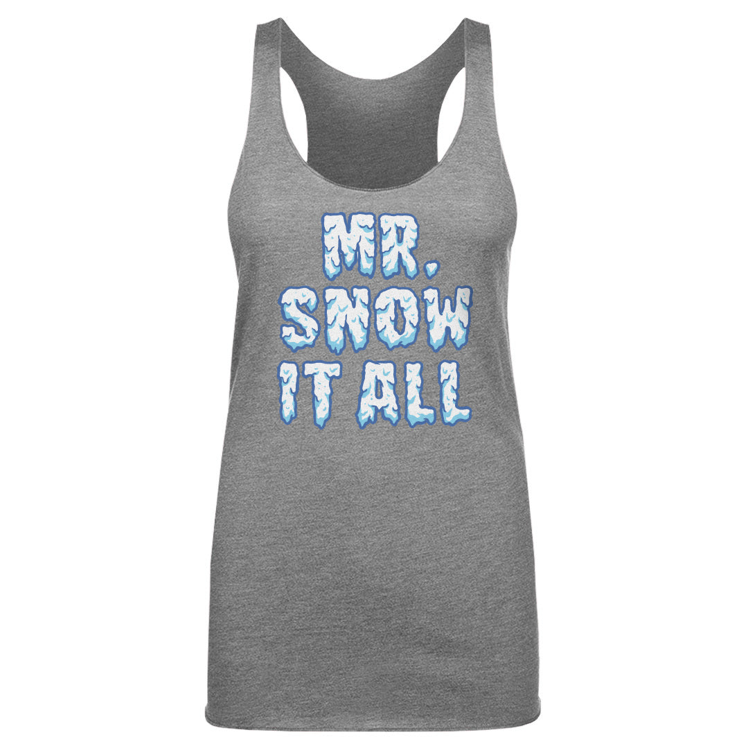 Christmas Mr. Snow It All WHT