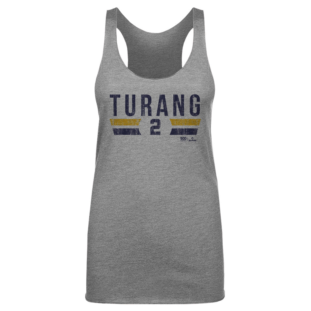 Brice Turang Milwaukee Font
