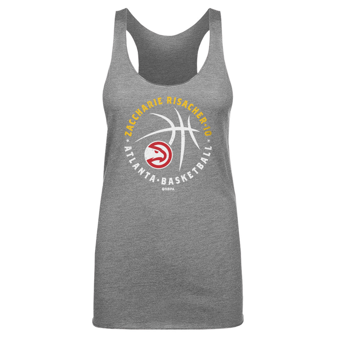 Zaccharie Risacher Atlanta Hawks Player Ball WHT