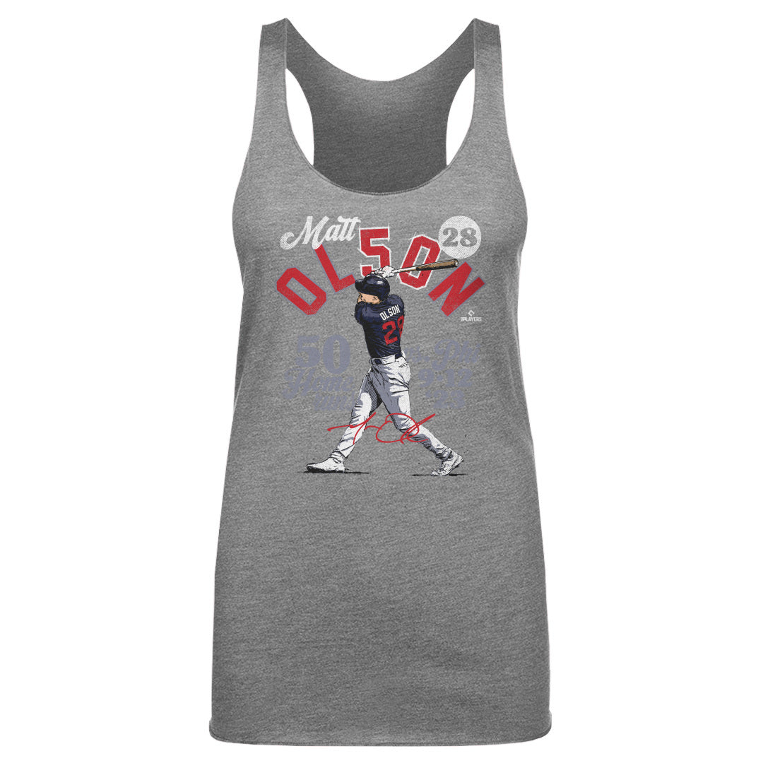 Matt Olson Atlanta 50 Homers WHT