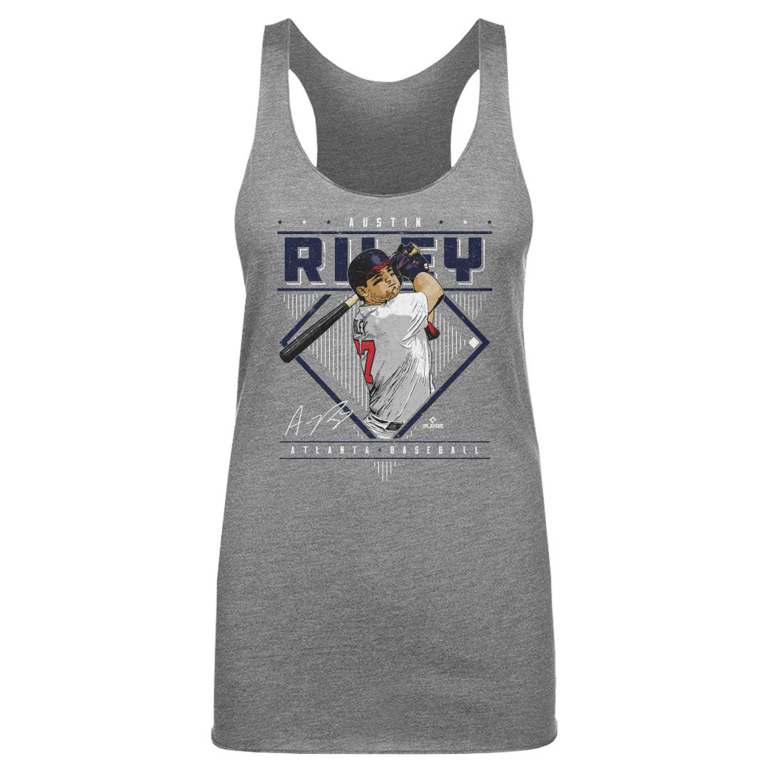Austin Riley Atlanta Diamond Name WHT