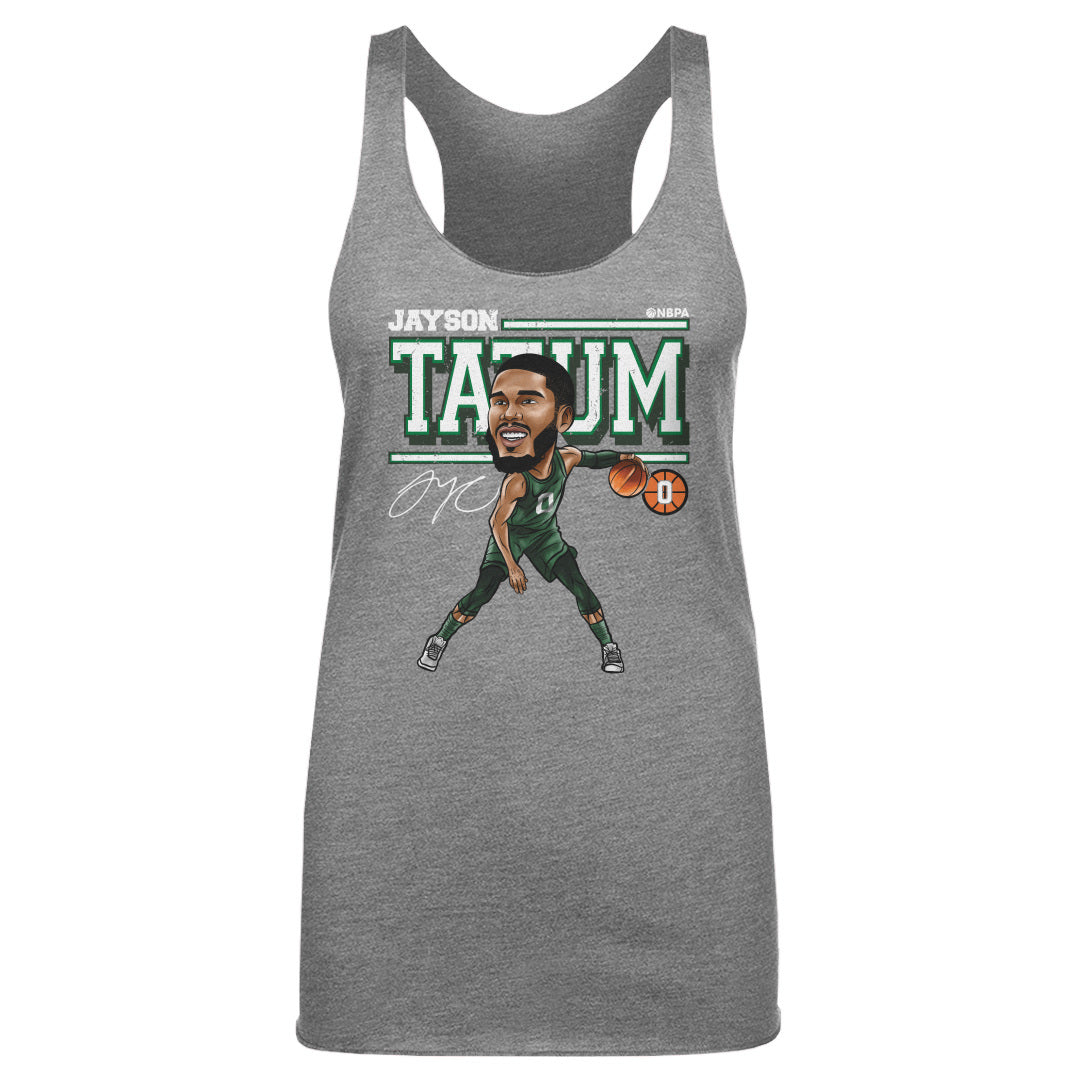 Jayson Tatum Cartoon WHT