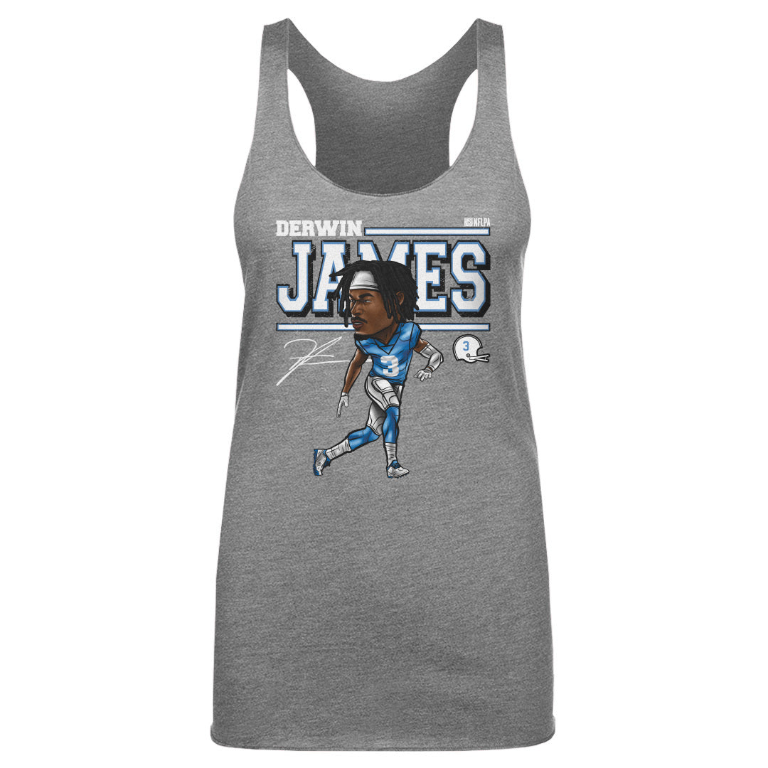 Derwin James Los Angeles C Cartoon WHT