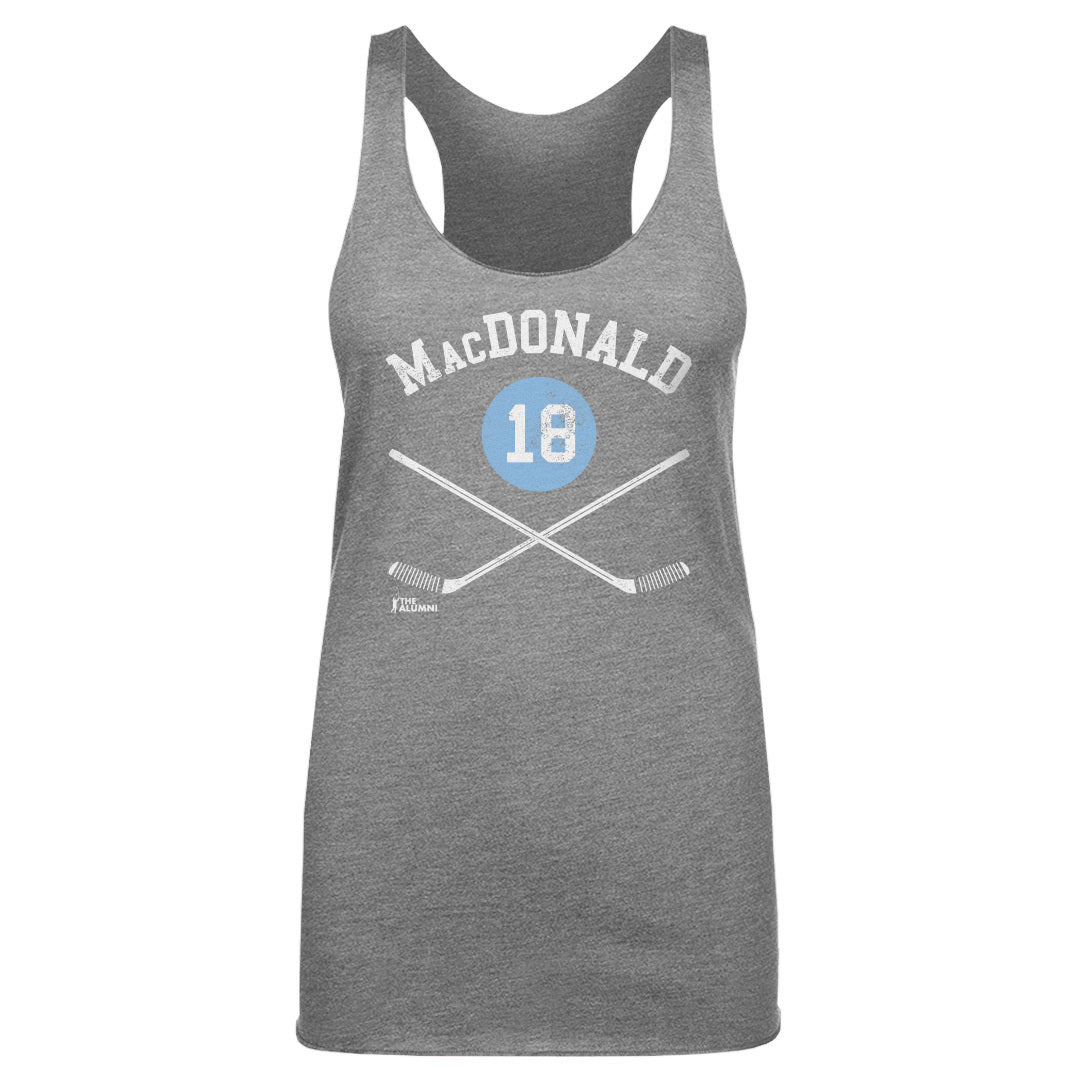 Lowell MacDonald Pittsburgh 18 Sticks WHT