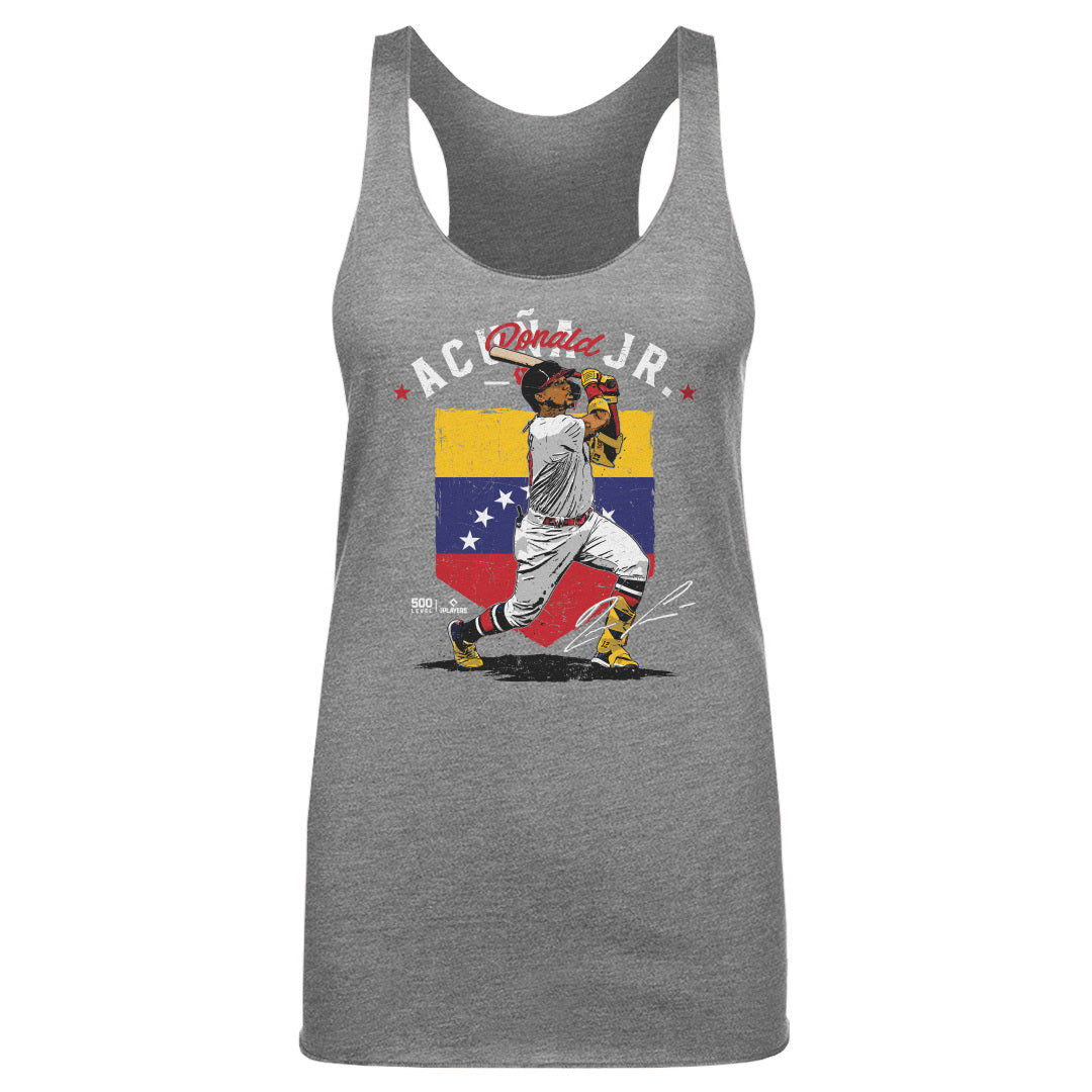 Ronald Acuna Jr. Atlanta Country Flag WHT