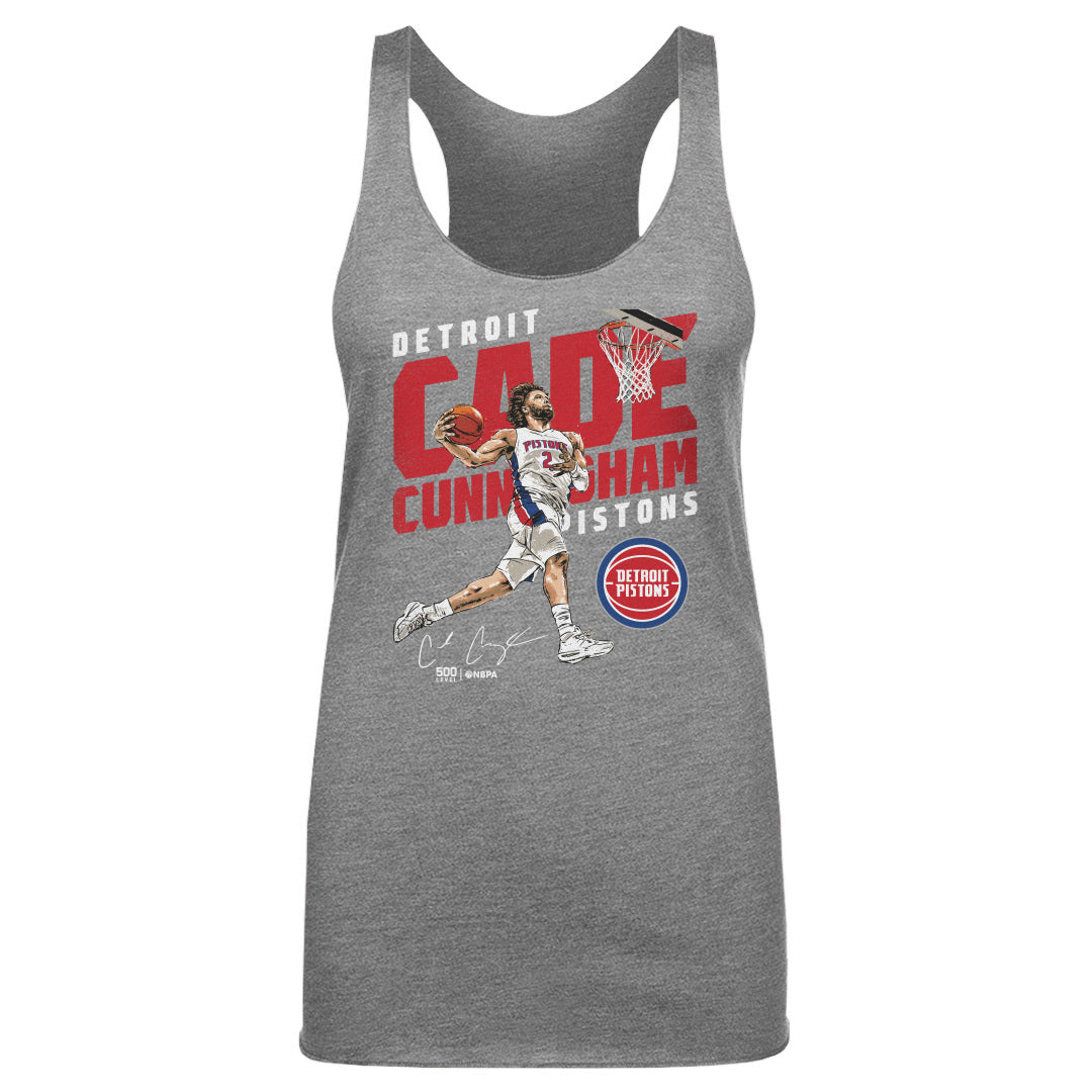 Cade Cunningham Detroit Pistons Slam WHT