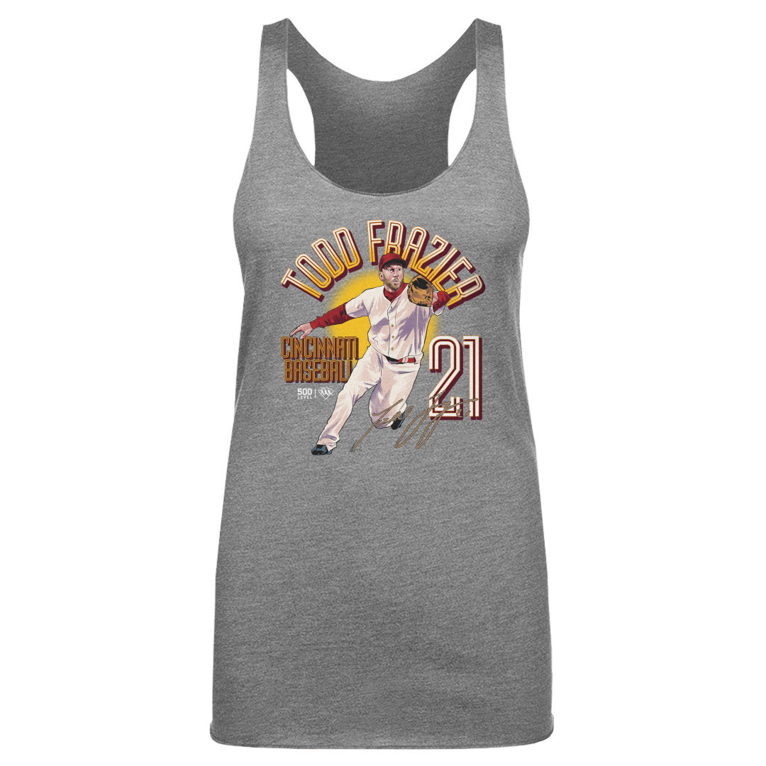 Todd Frazier Cincinnati Name Arc WHT