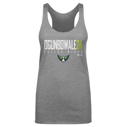 Arike Ogunbowale Dallas Wings Elite WHT Womens Tank Top 500 Level Officially Licensed Fan Gear