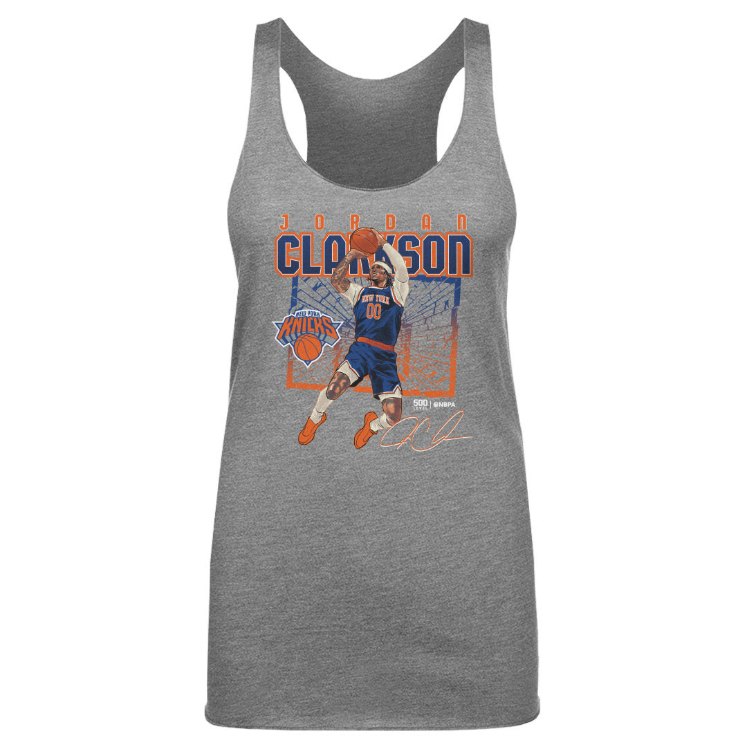 Jordan Clarkson New York Knicks Shattered WHT