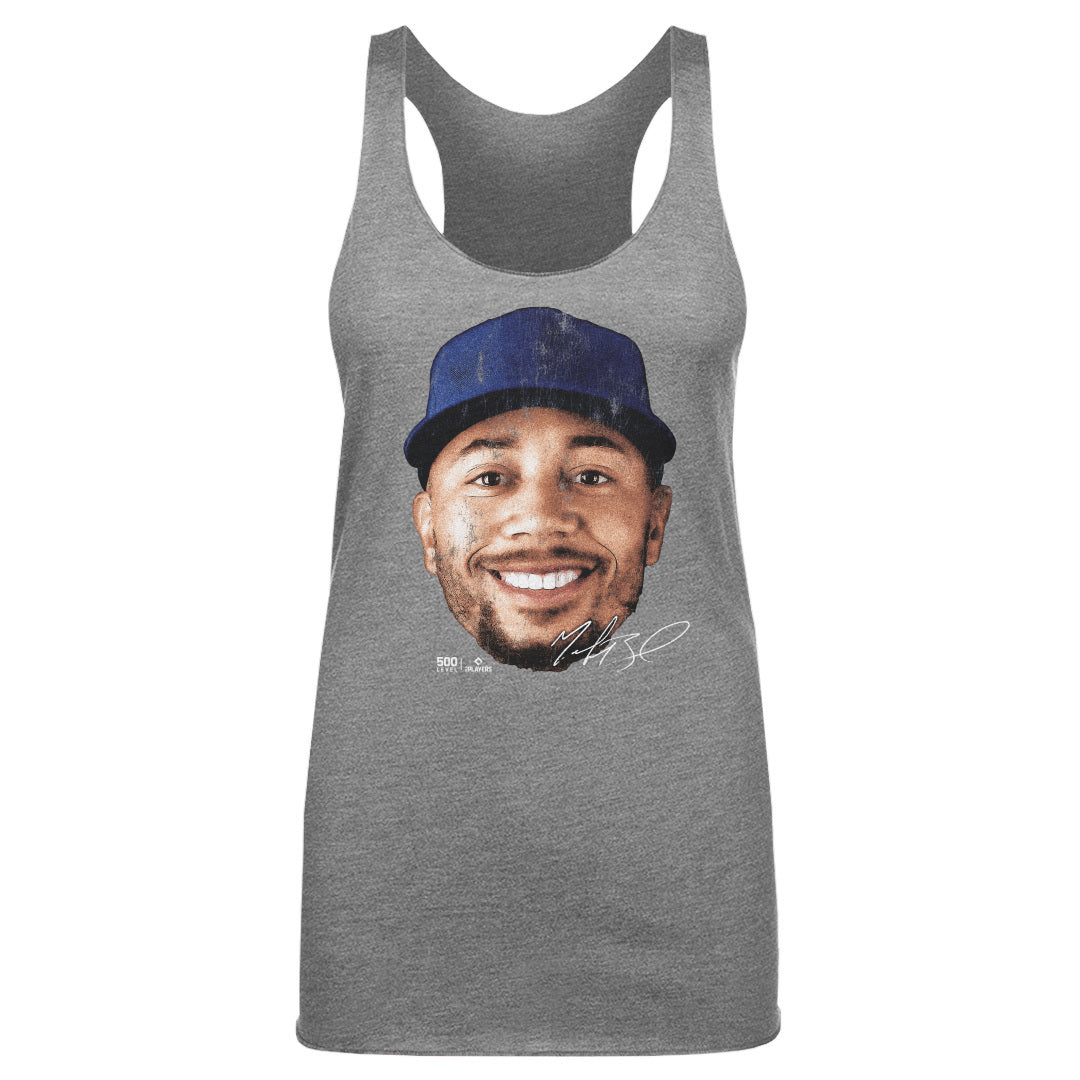 Mookie Betts Los Angeles D Vintage Head WHT
