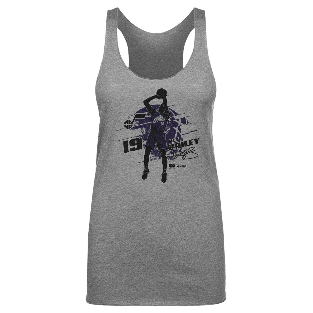 Ace Bailey Utah Jazz Silhouette