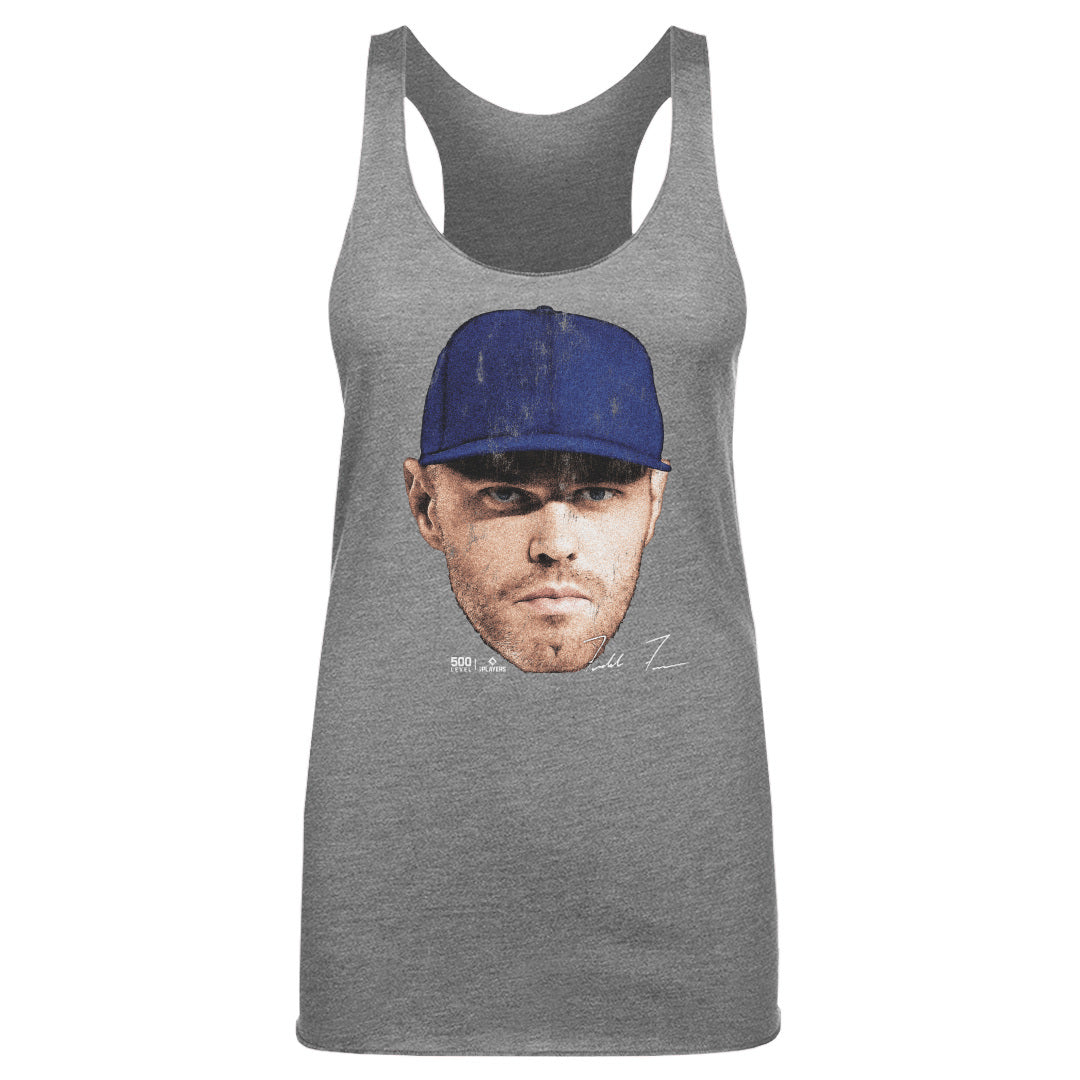 Freddie Freeman Los Angeles D Vintage Head WHT