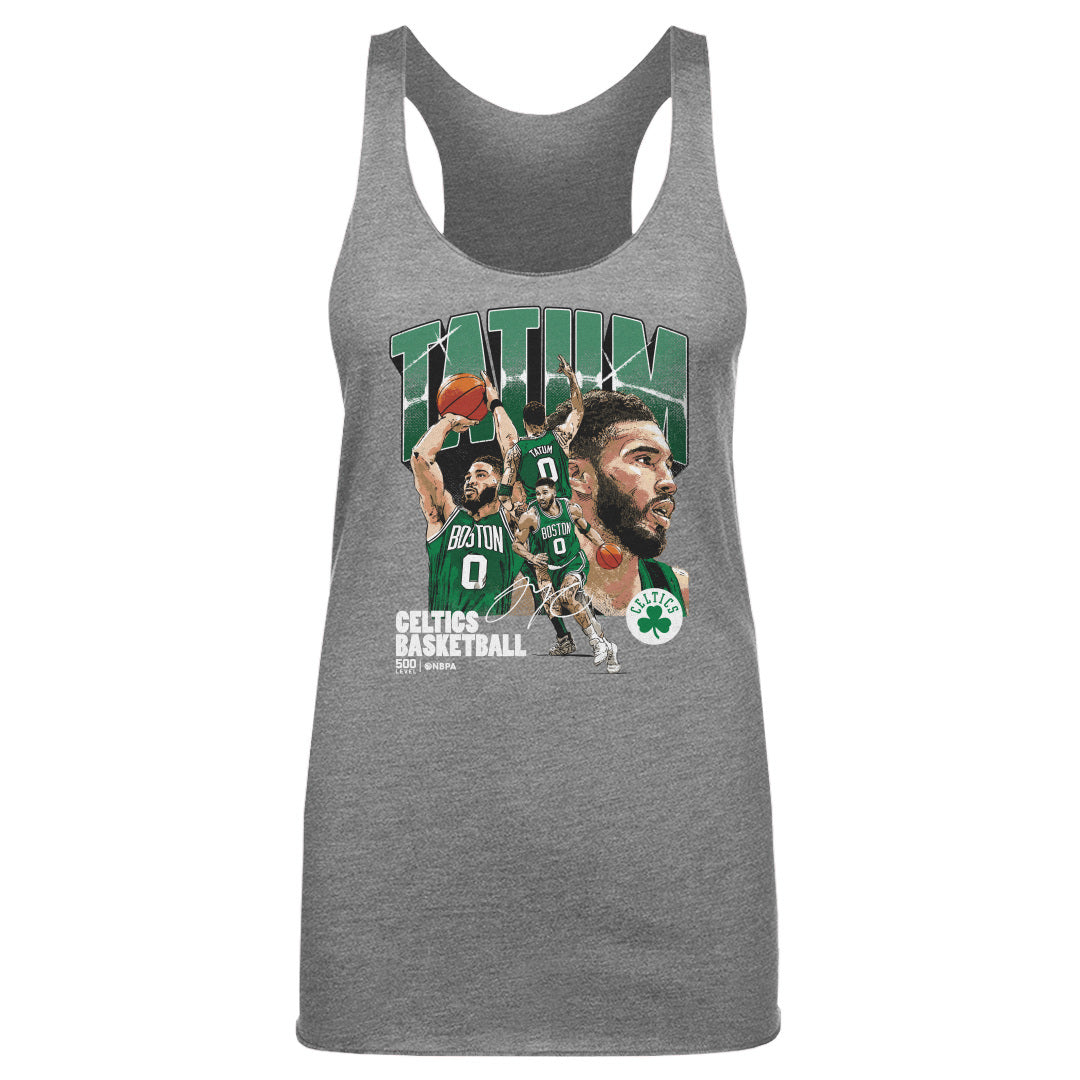 Jayson Tatum Boston Celtics Collage WHT
