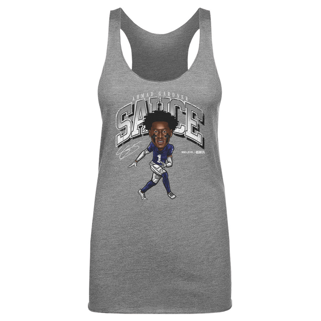 Sauce Gardner Indianapolis Cartoon WHT