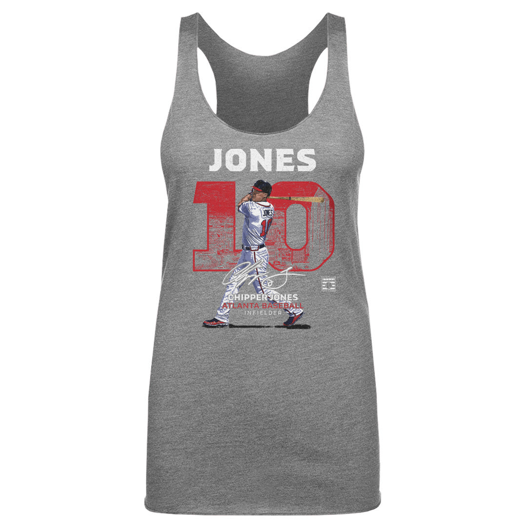 Chipper Jones Atlanta Throwback WHT