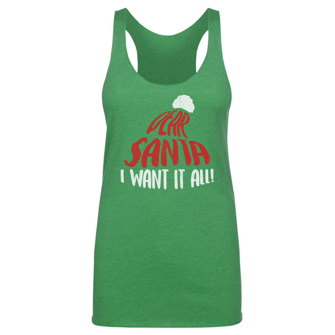 Christmas Dear Santa I Want It All WHT