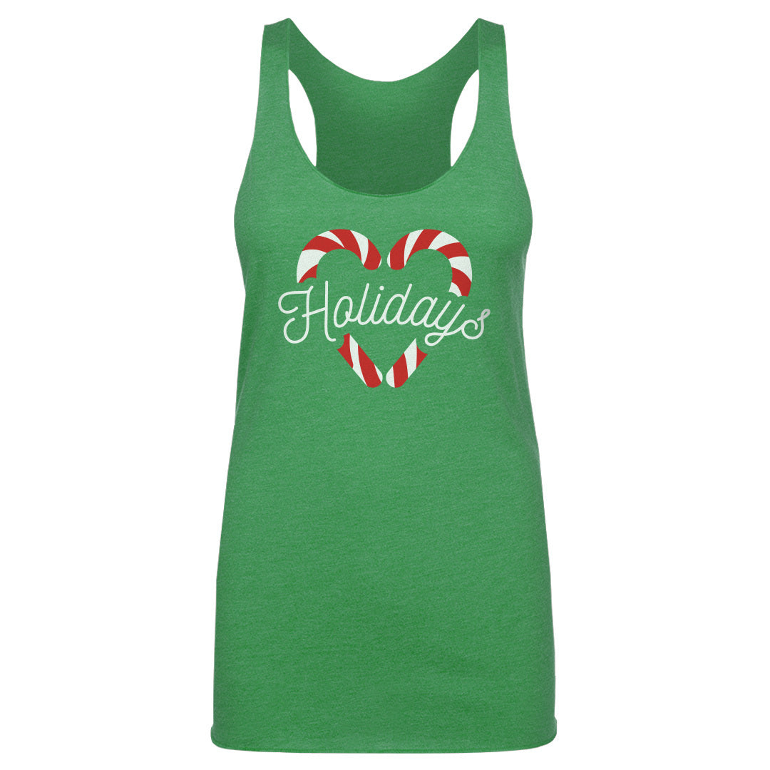 Christmas Candy Cane Heart WHT
