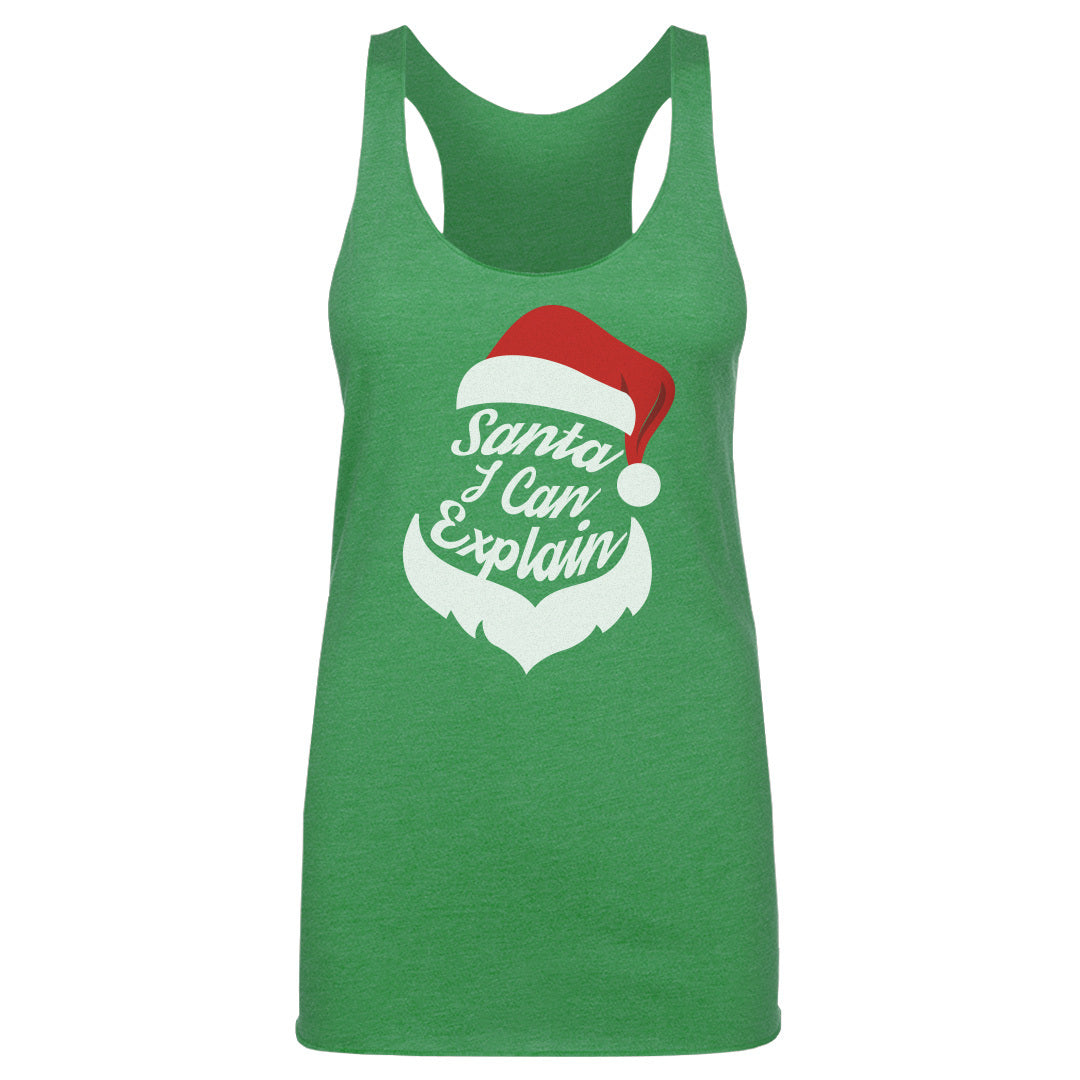 Christmas Santa I Can Explain WHT