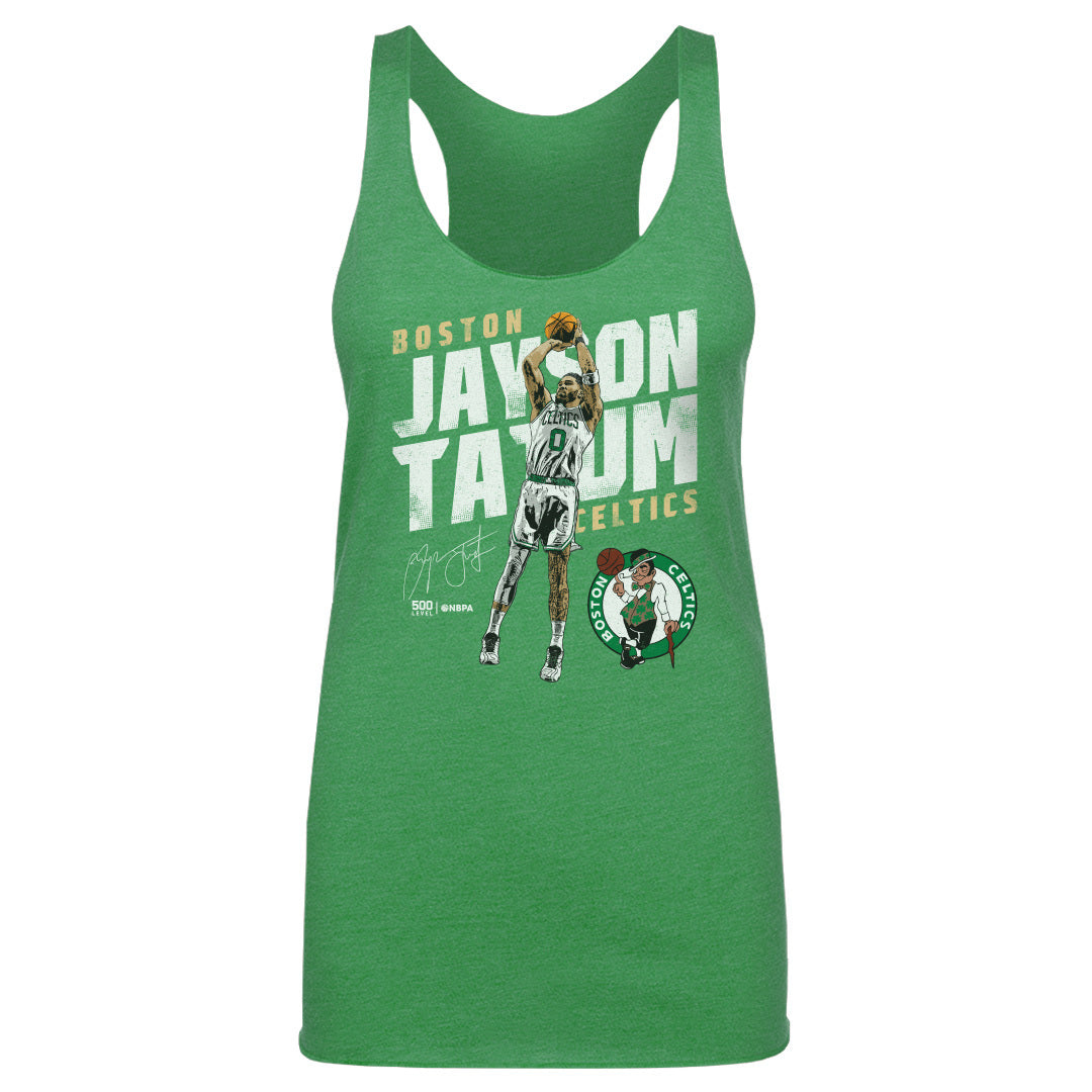 Jayson Tatum Boston Celtics Slant WHT