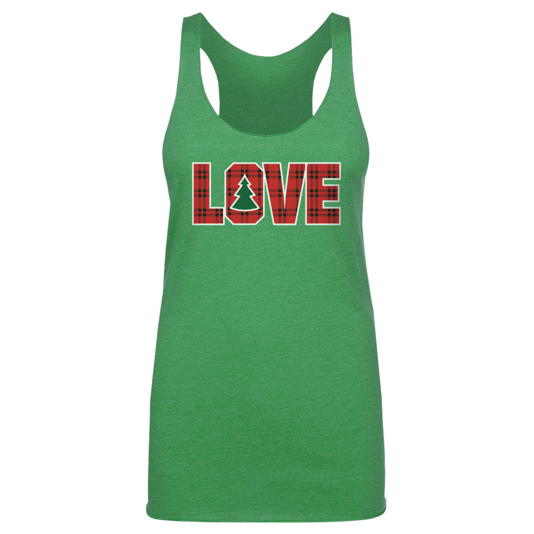 Christmas LOVE Christmas Plaid WHT