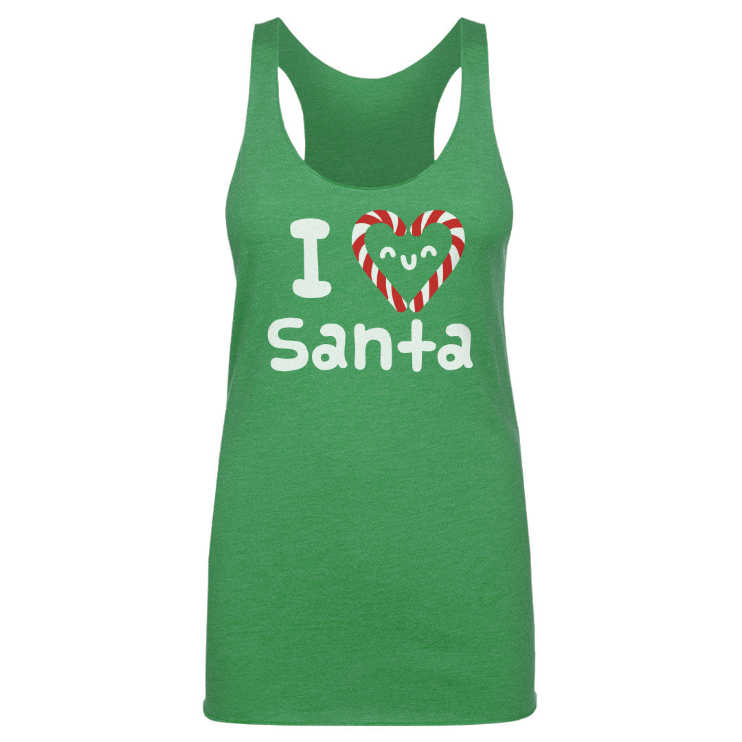 Christmas I Love Santa WHT